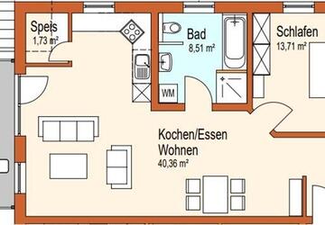 Wohnung Ebensfeld - 3 Zimmer, 100 m&sup2;, 900&euro; | Angebot:27541661