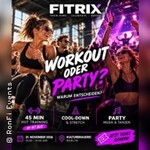 FITRIX - Train Hard I Celebrate I Reapeat