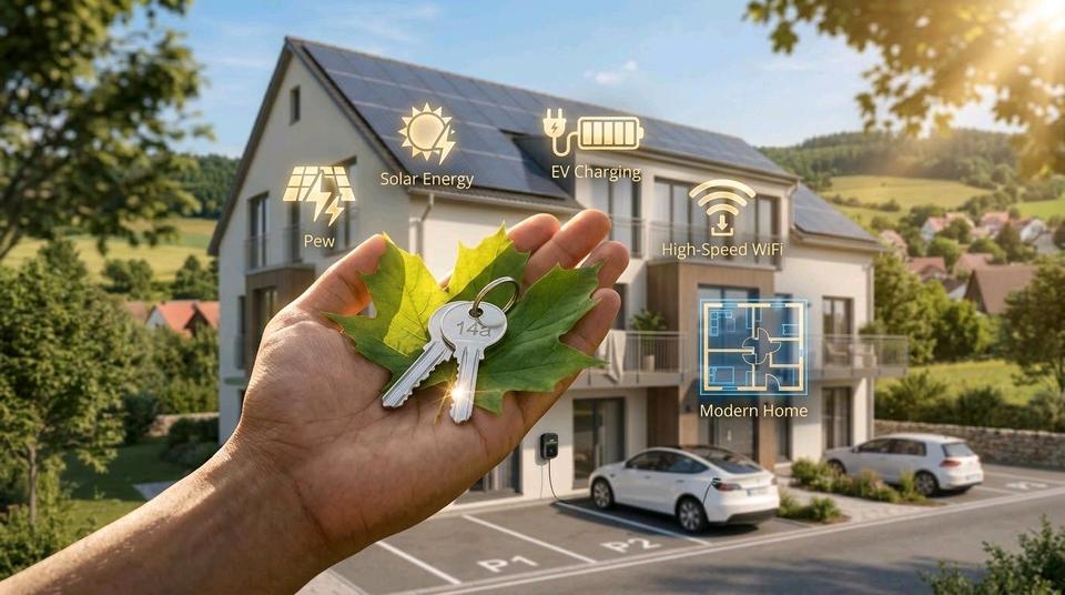 Etagenwohnung Schlüsselfeld - 4 Zimmer, 100 m&sup2;, 1.400&euro; | Angebot:27570652