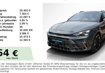 Cupra Leon 22.250 km 29.450 &euro; Baiersdorf 91083